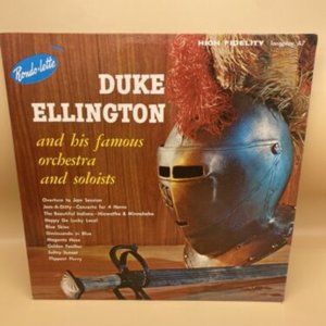 DUKE ELLINGTON AND HIS FAMOUS ORCHESTRA AND SOLOISTS VINYL LP RONDO-LETTE MONO.
